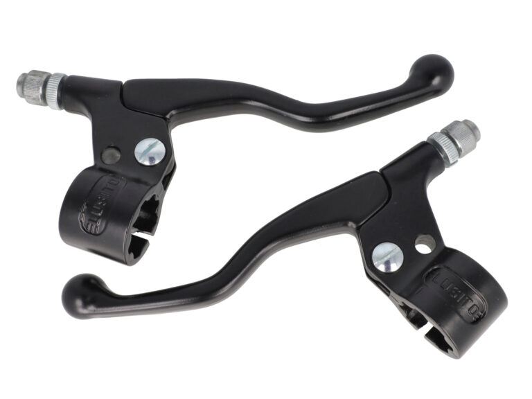 Hendel lusito set kort zwart/zwart bromfiets