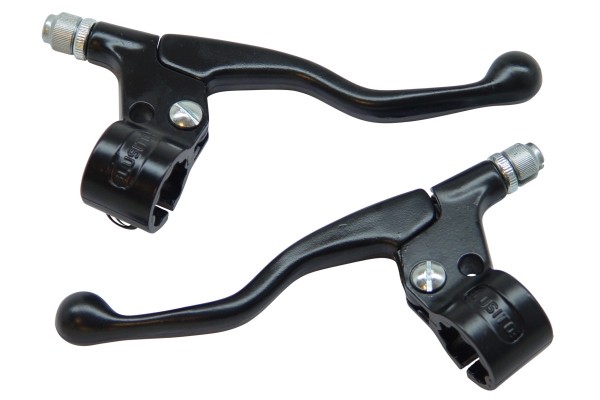 hendel lusito set kort zwart/zwart bromfiets