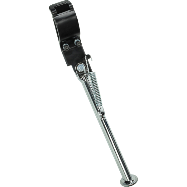 Korte chromen zijstandaard 22cm voor Puch Maxi brommer
