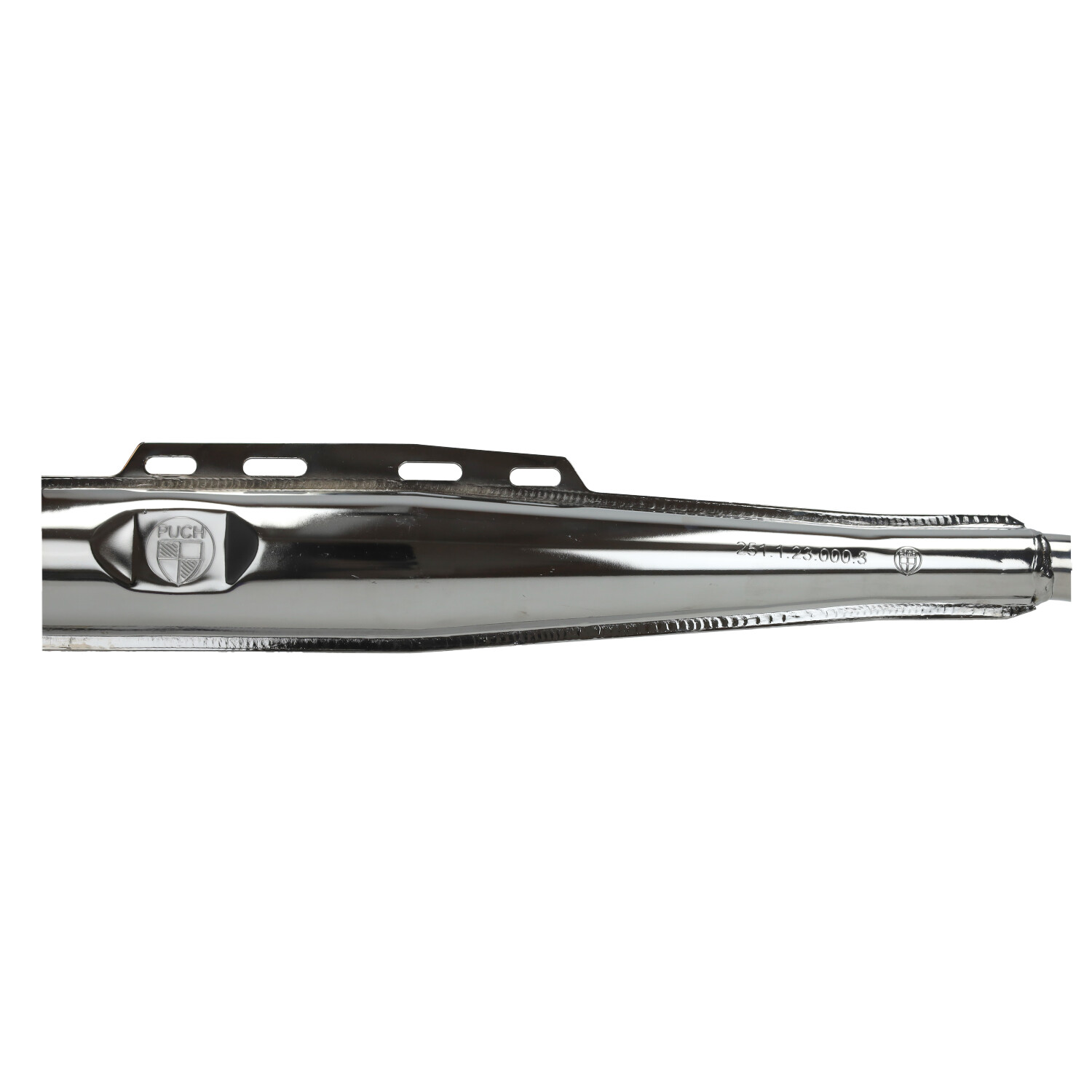Uitlaat Jamarcol 28mm Chroom Voor Puch Maxi - Afbeelding 3