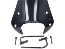 Windscherm Regia laag 30cm zwart glans voor Piaggio Zip 2000
