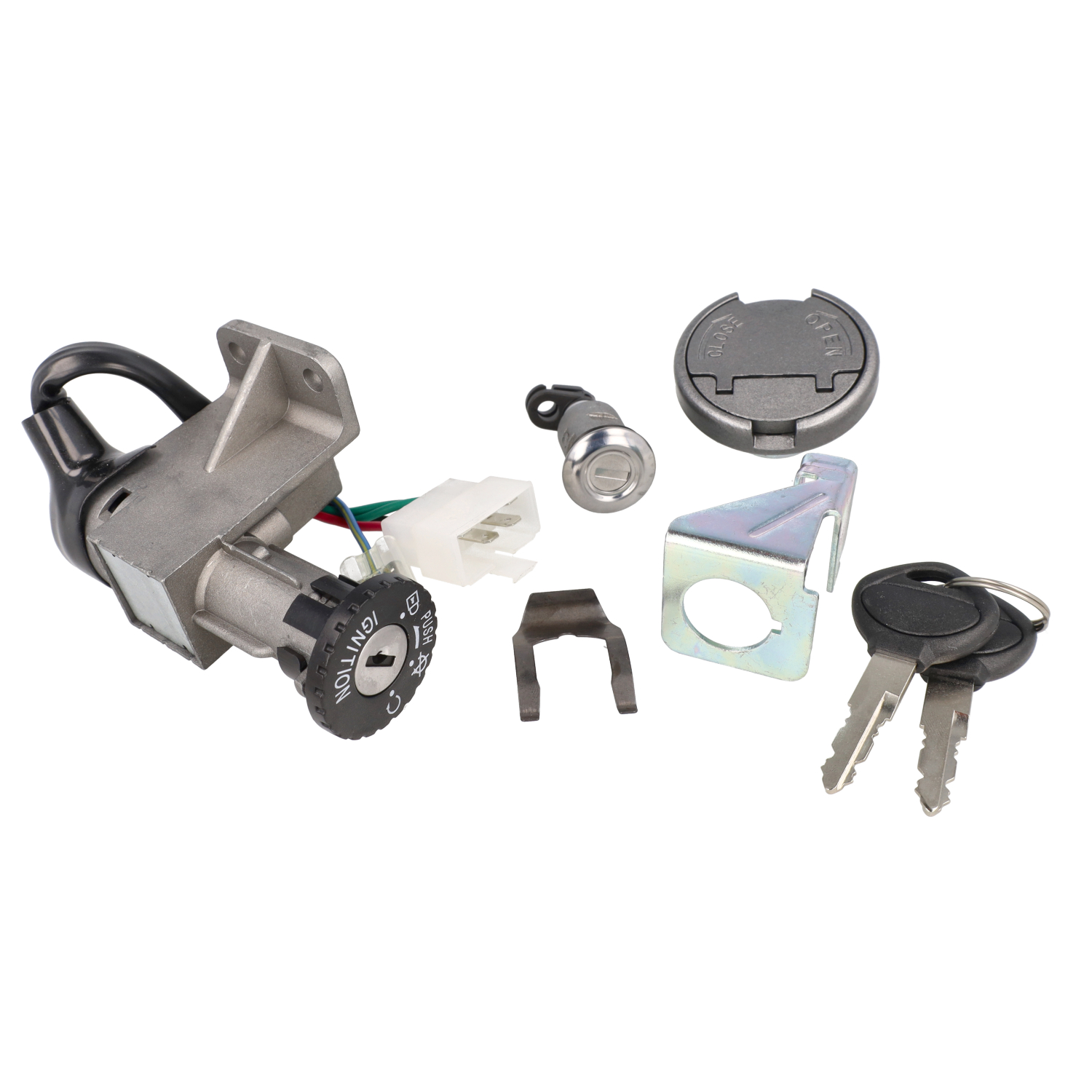 DMP contactslot set lang buddyseat voor Kymco Agility Vitality Yup