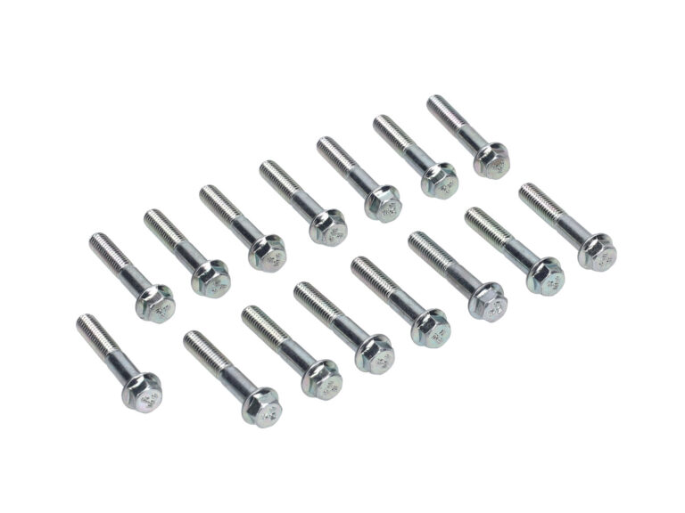 Malossi boutset carter M6x35mm 15-delig voor Piaggio-platform 50cc 2-takt