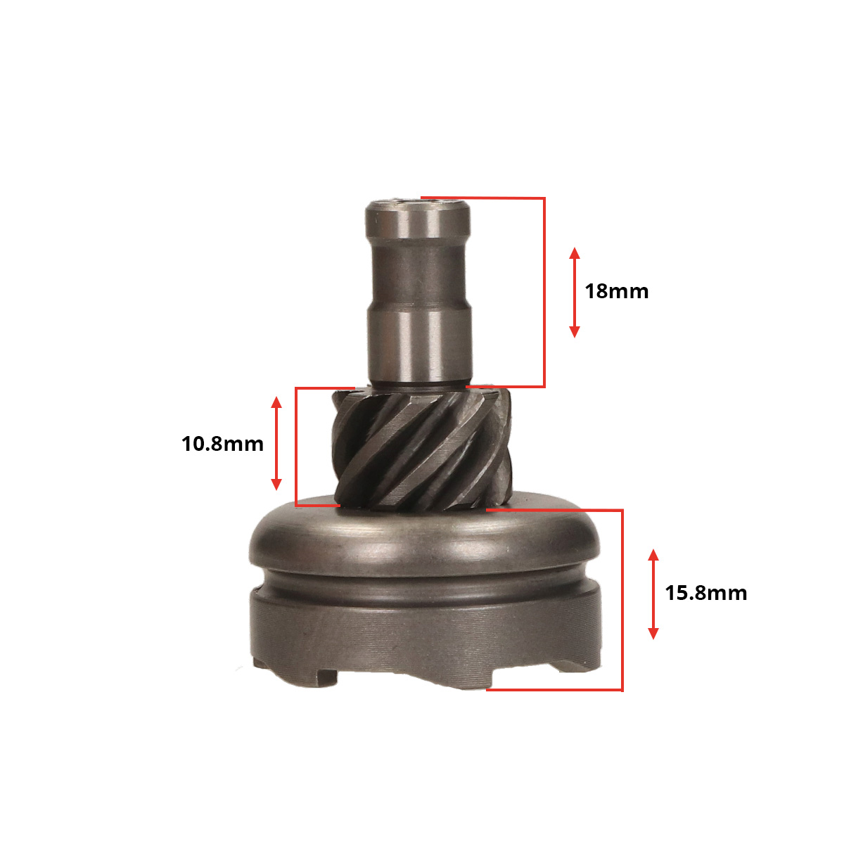 Kickstartronsel Dmp 7-tands Voor Kymco Super 8 4-takt - Afbeelding 2