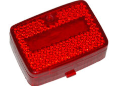 DMP achterlichtglas klein rood voor Puch Maxi en Camino