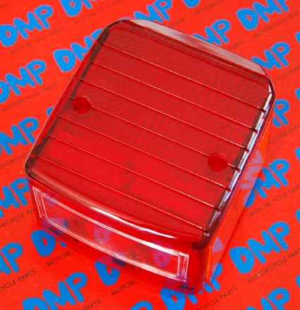 Achterlichtglas DMP rood — geschikt voor Puch