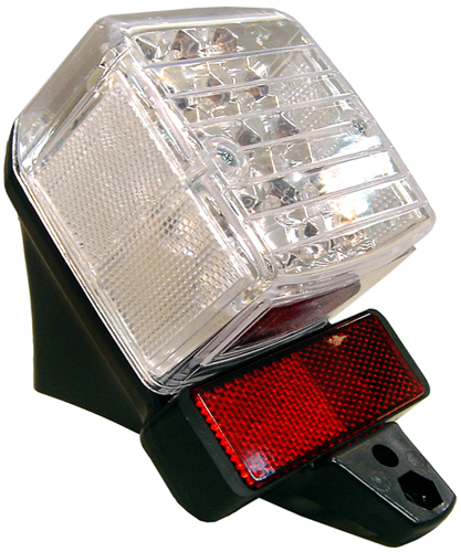 LED achterlicht vervanger voor Puch Maxi Tomos Piaggio brommer