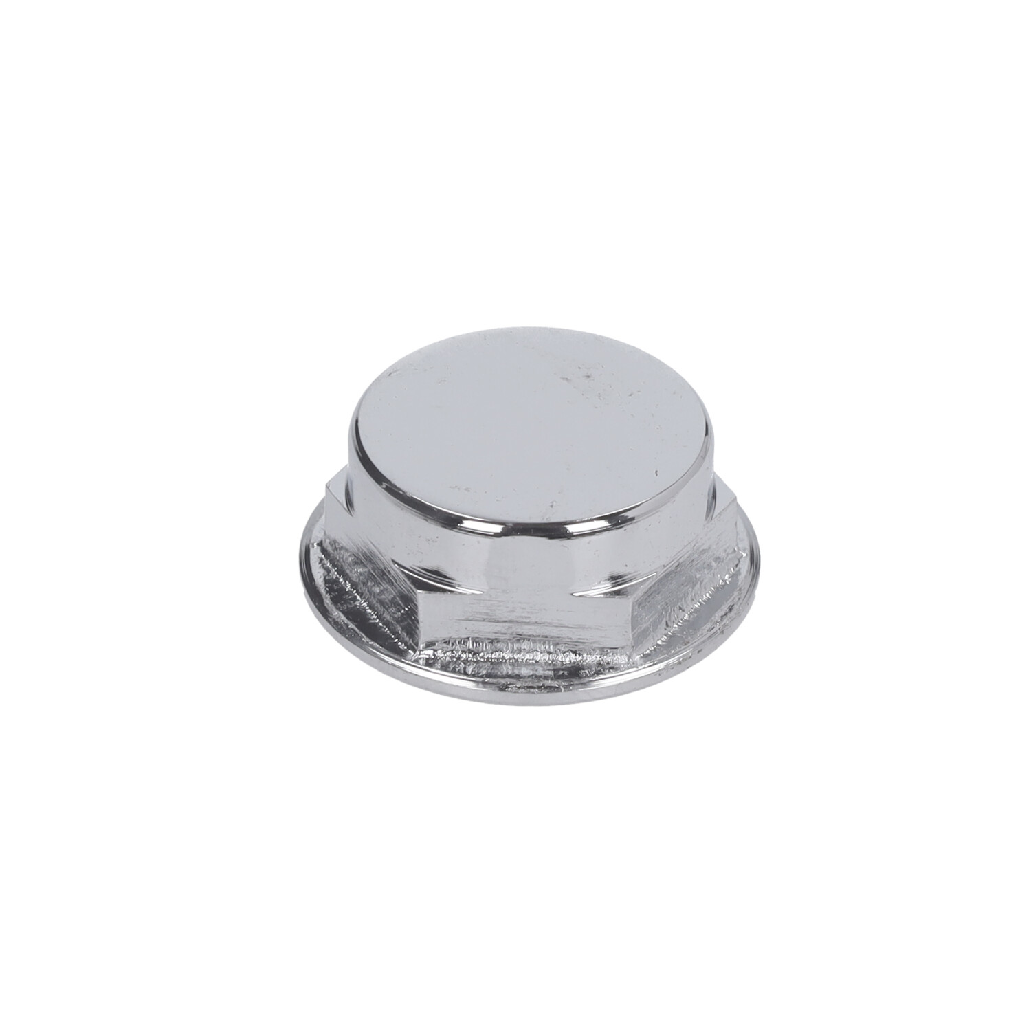 DMP balhoofdmoer 26mm chroom stuurplaat voor Puch Maxi Hercules Sachs