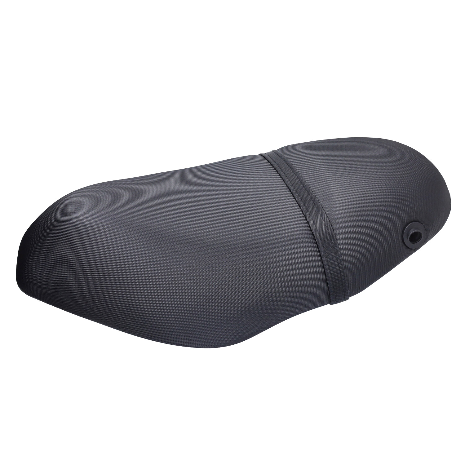 Zwarte buddyseat compleet voor Piaggio Zip 2T en 4T Euro 2/4/5