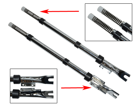 Binnenpoot voorvork EBR set 23mm — geschikt voor Puch Maxi