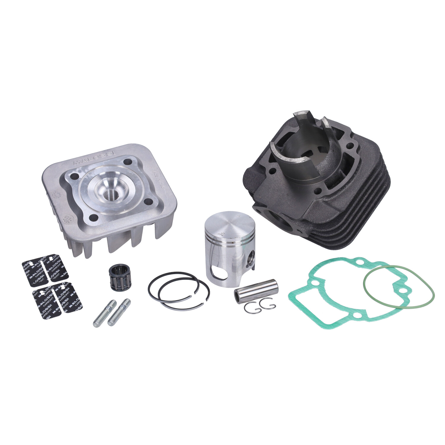 Malossi cilinder met kop 40mm 2-takt voor Piaggio Aprilia Mojito SportCity One