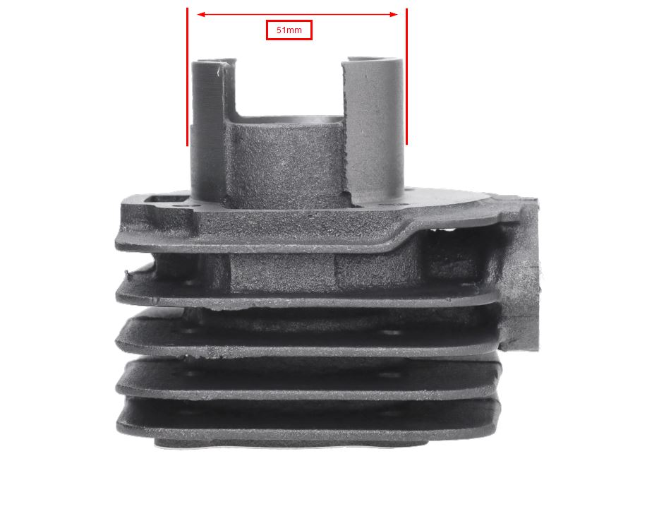 Cilinder Dmp 40mm Voor Aprilia Mojito, Sportcity One En Piaggio Scooter Ac (tot 2009) - Afbeelding 7