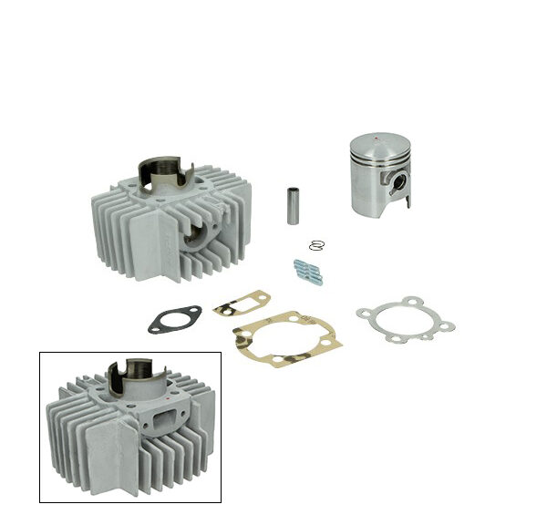 Cilinder airsal aluminium nikasil 44mm maxi ot — geschikt voor Puch Maxi