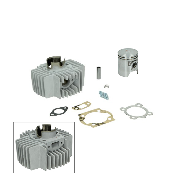 Airsal aluminium nikasil cilinder 44mm voor Puch Maxi OT-motor