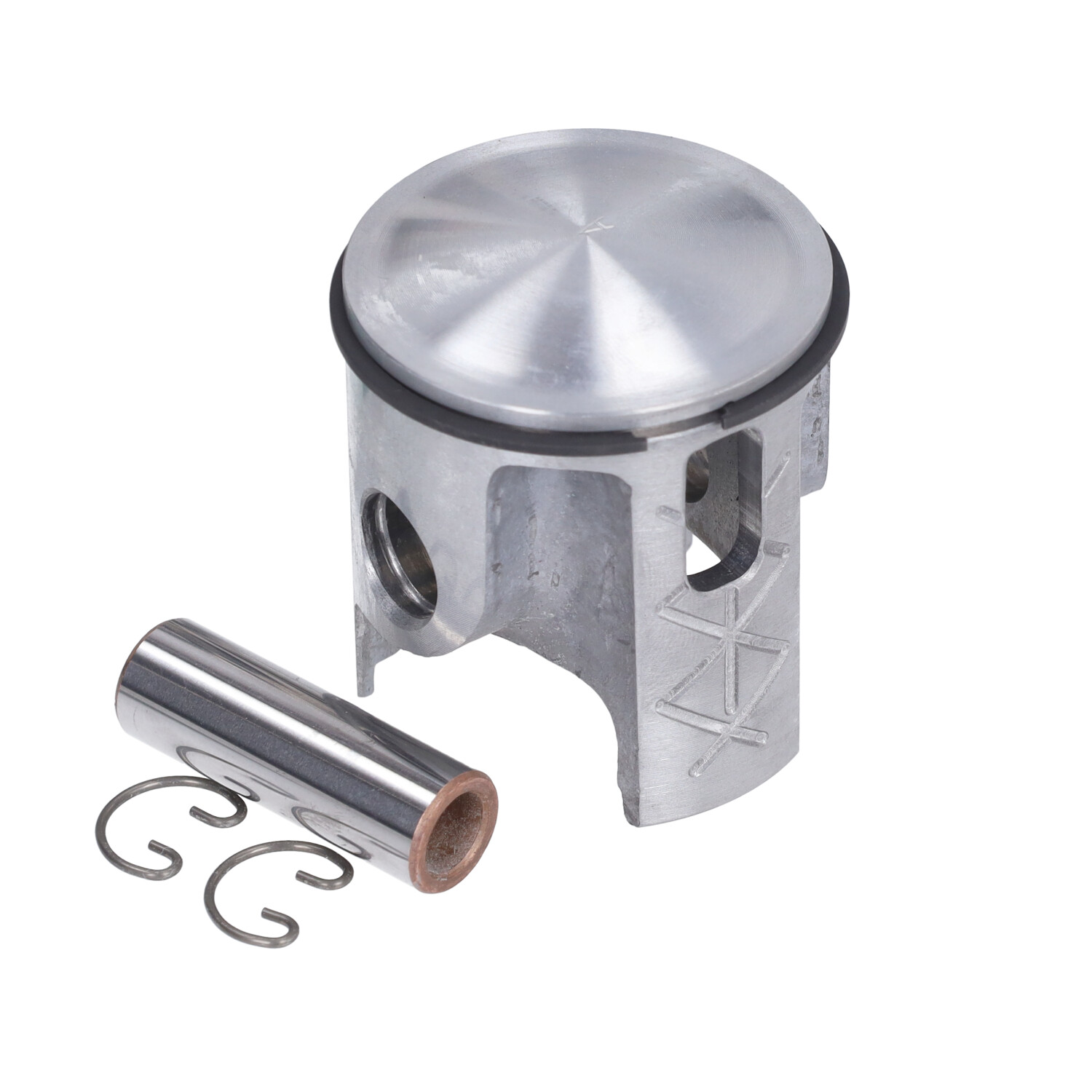 Cilinder Polini Aluminium Nikasil 65cc 43.5mm Voor Puch Maxi - Afbeelding 3