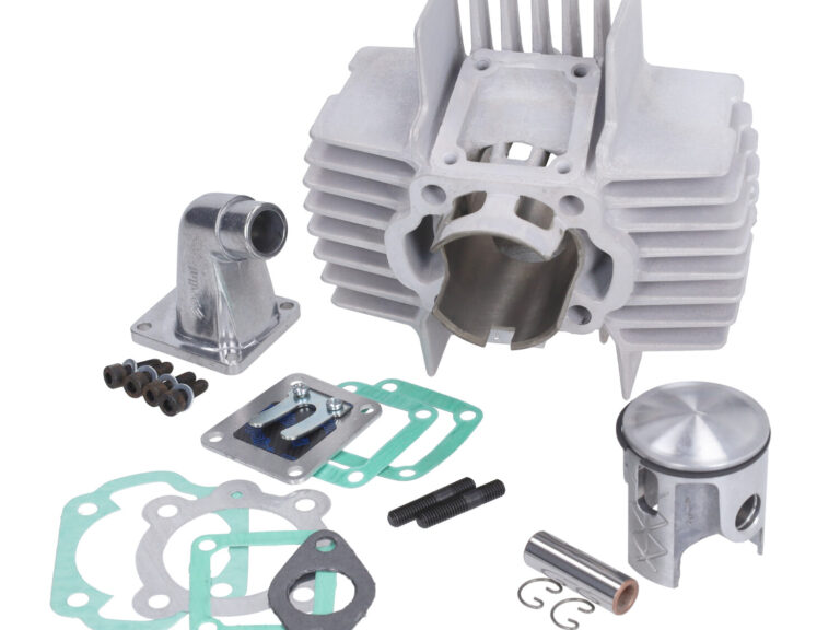 Cilinder Polini aluminium nikasil + membraan 65cc 43.5mm — geschikt voor Puch Maxi