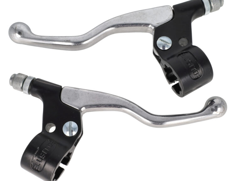 Hendel lusito set kort alu/zwart bromfiets