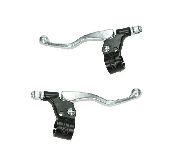 hendel lusito set kort (made in EU) alu/zwart bromfiets
