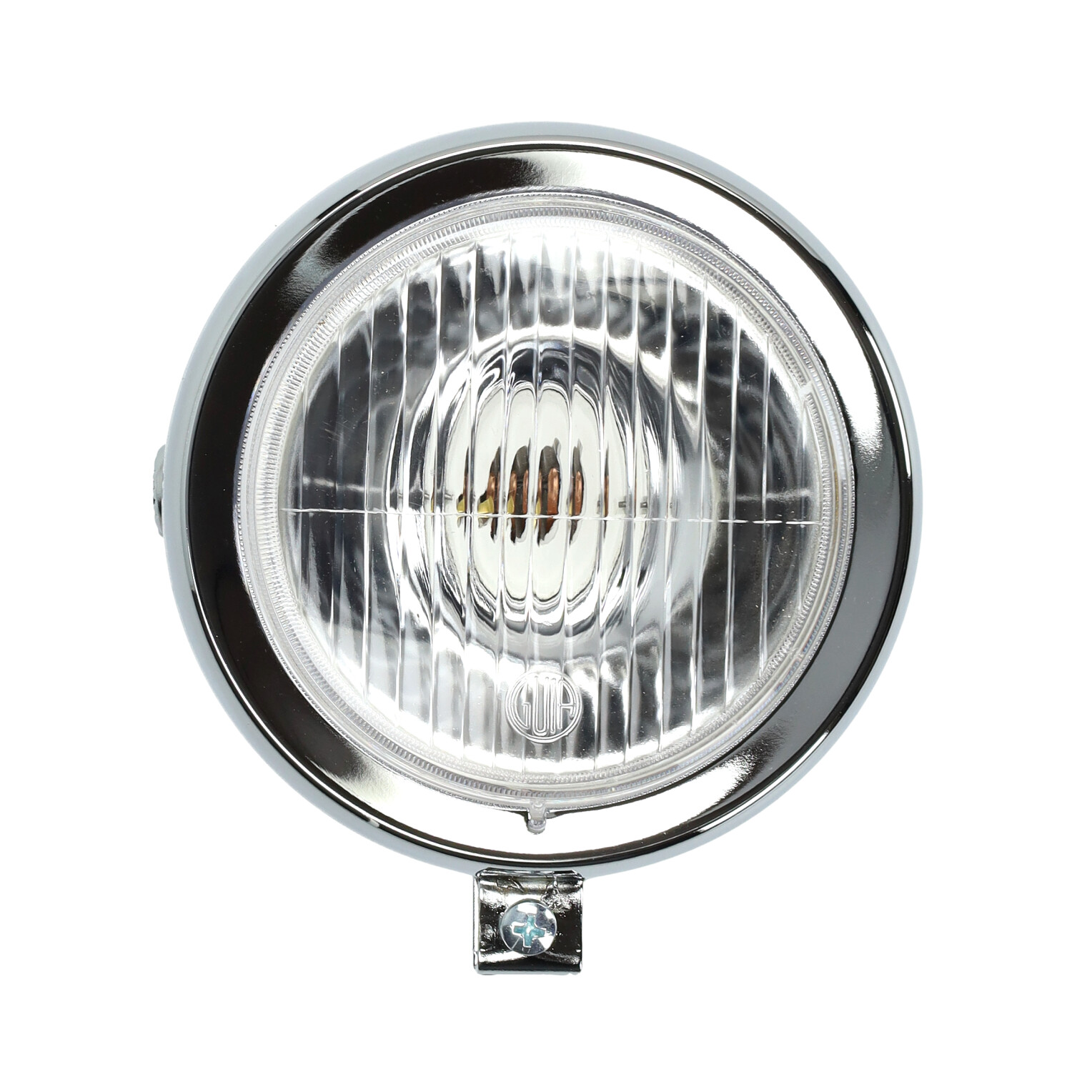 Koplamp Guia Rond 130mm Chroom Voor Puch Maxi - Afbeelding 3