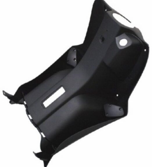 beenschild DMP achterzijde nt FR zwart agility fat 12inch