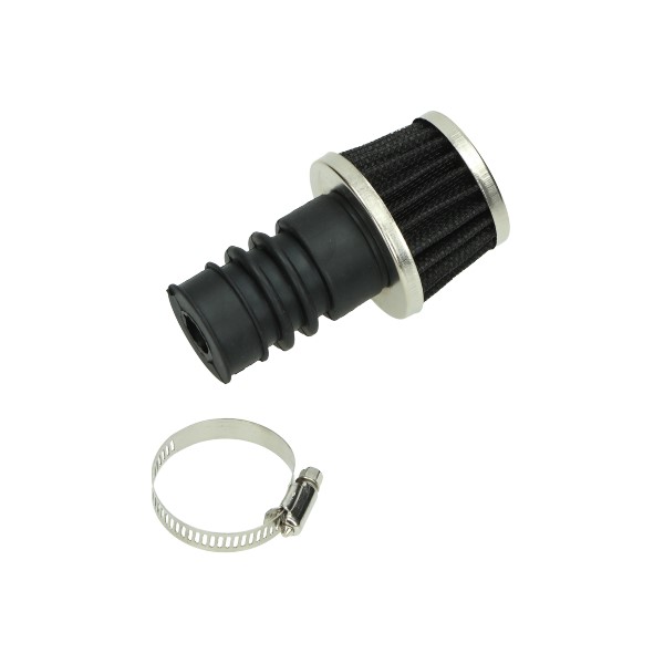 DMP Powerfilter recht 12-15mm voor Puch Maxi brommer