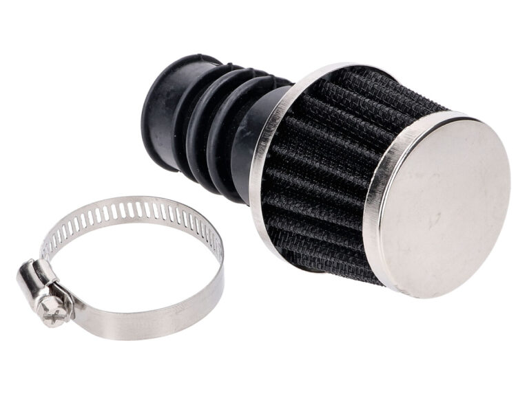 Powerfilter DMP recht carburateur 19mm — geschikt voor Puch Maxi