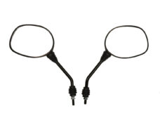 Mirror set DMP black for Piaggio NRG Typhoon Zip SP