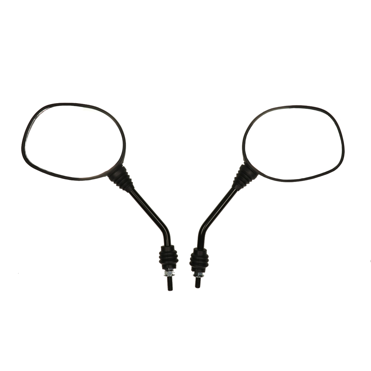 Spiegelset DMP zwart voor Piaggio NRG Typhoon Zip SP
