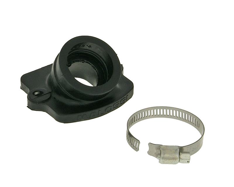 Spruitstuk Malossi Recht 22-28mm Voor Piaggio 2-takt Scooter - Afbeelding 2