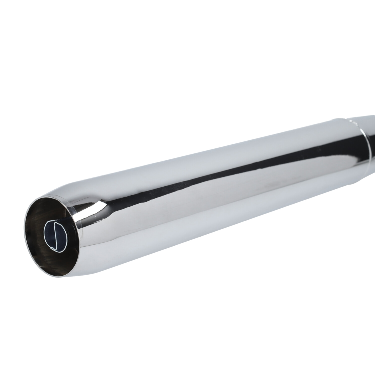 Uitlaat Jamarcol Standaard 28mm Chroom Voor Tomos En Puch - Afbeelding 5