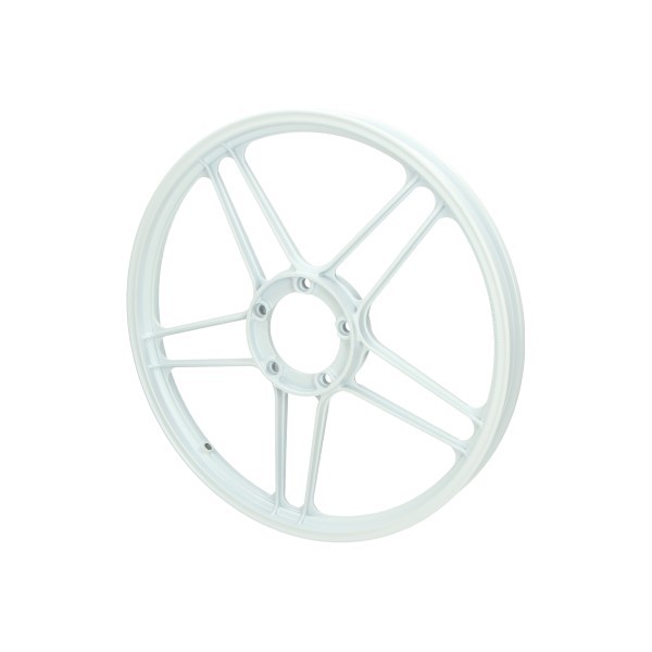 voorwiel/achterwiel fast-arrow ster aluminium 10 spaaks 17 inch wit X30