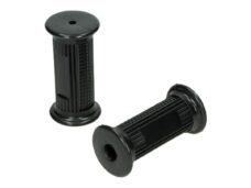 Black footrest rubber set for Puch Camino and Puch Maxi moped