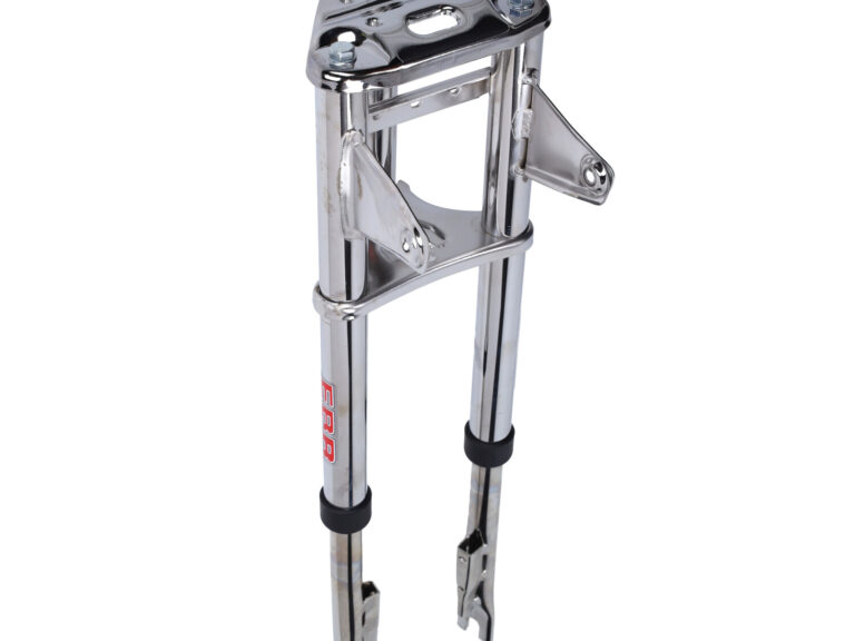 EBR front fork original model completely chrome — suitable for Puch Maxi
