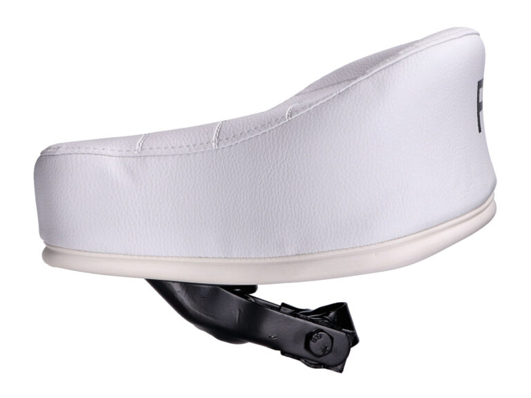 Zadel Met Opdruk (made In Eu) Wit Puch Maxi