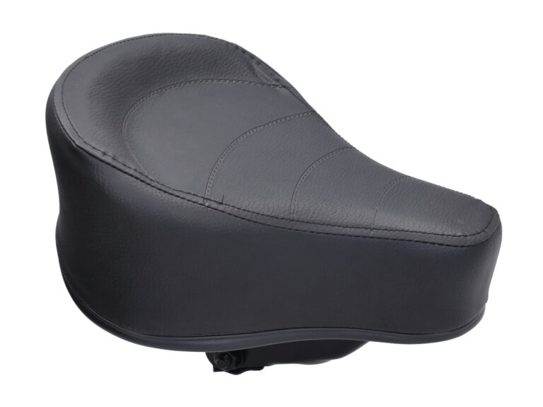 Zadel Met Opdruk (made In Eu) Dik Model Zwart Puch Maxi