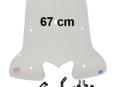 Regia Windscreen 67cm Clear for Kymco People S Scooter