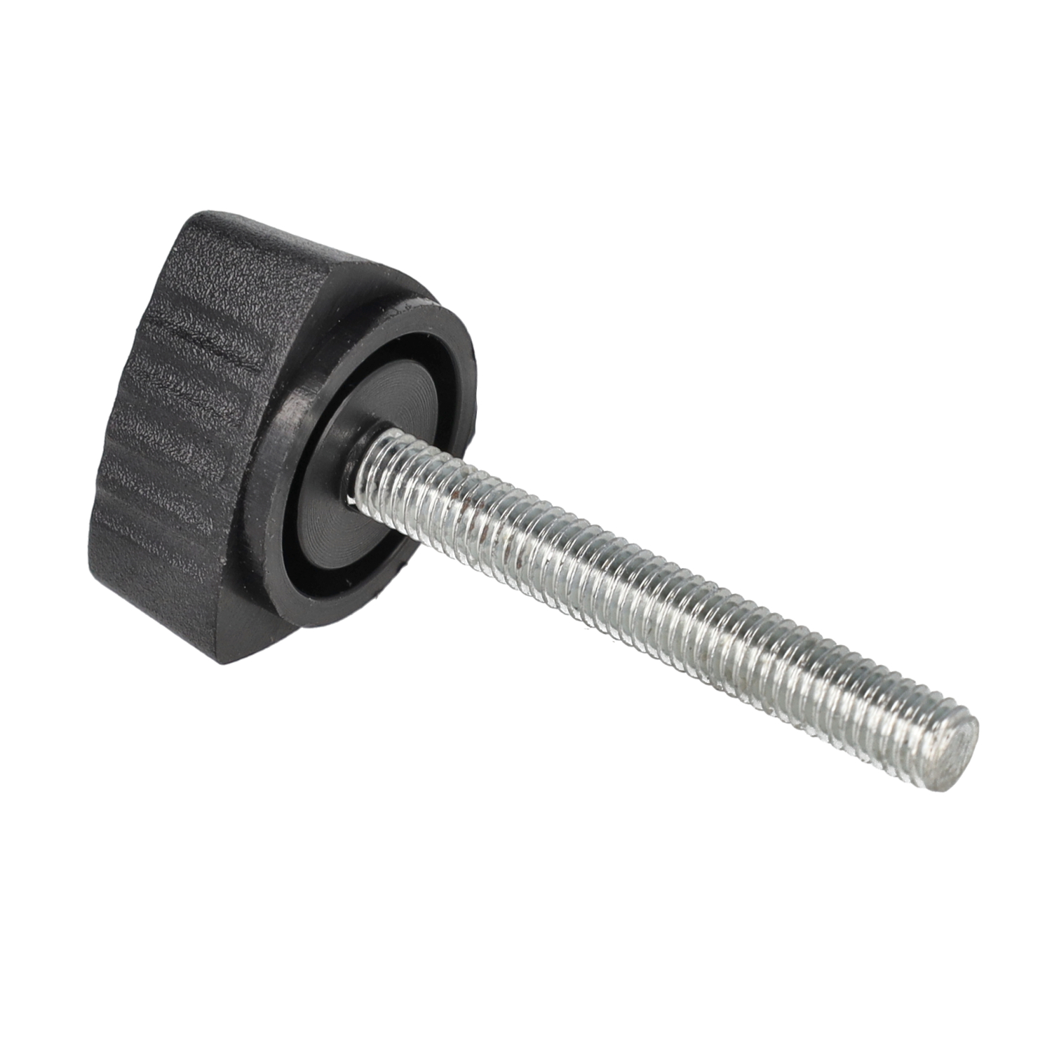 Zijschermbout kort 36mm zwart voor Puch Maxi brommer