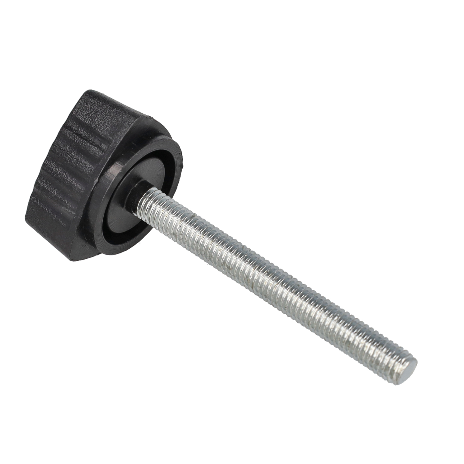 Zijschermbout lang 47mm zwart voor Puch Maxi brommer