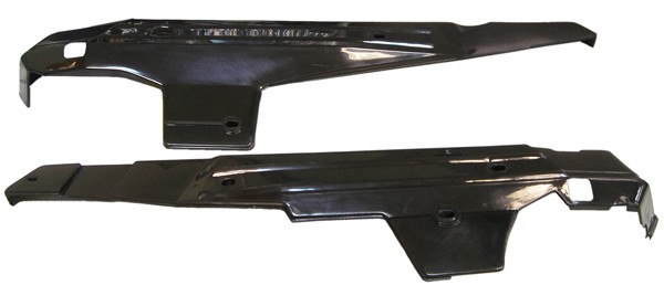 zijschermset zwart maxi s