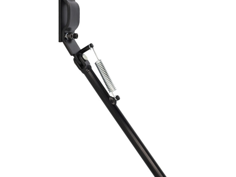 Zijstandaard lang 26cm zwart maxi — geschikt voor Puch Maxi