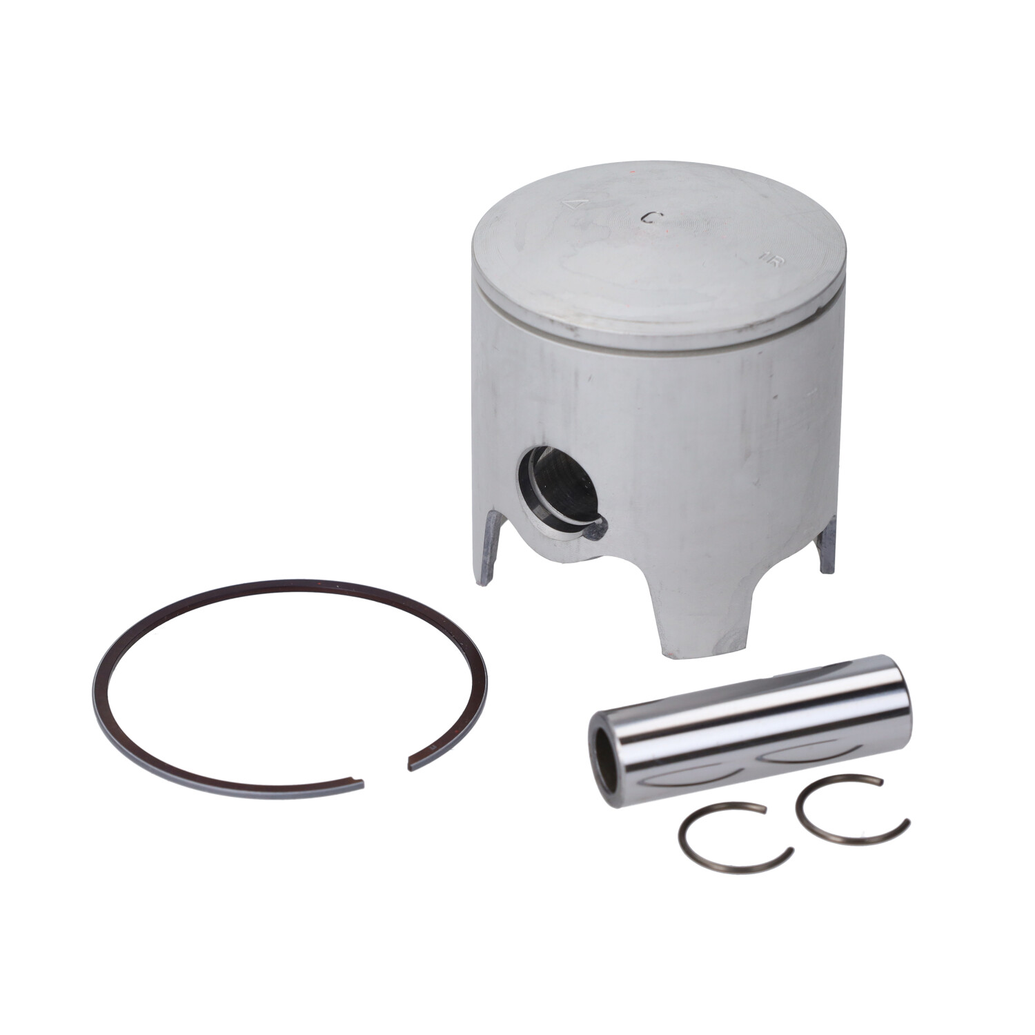 Malossi MHR zuiger 47.6mm pen 12 voor Minarelli en Piaggio 2T