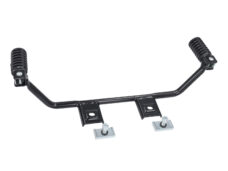Duo-voetsteun Buzzetti set zwart zip 4t