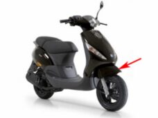 voorspatbord Piaggio origineel zwart lucido 94 zip2000 1b00099600090