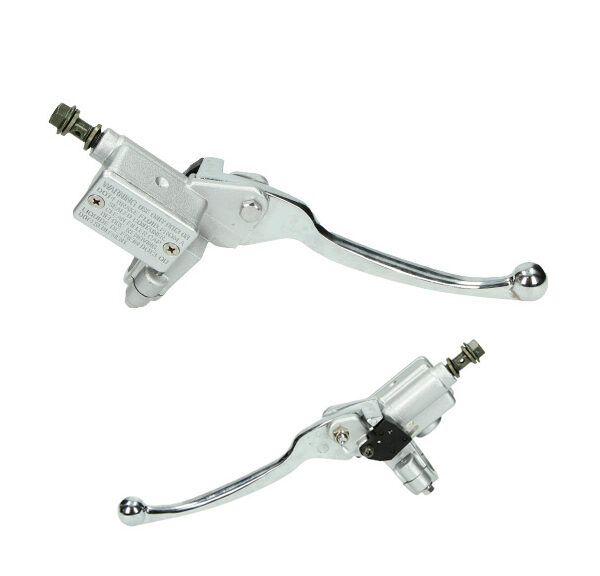 Remhendel DMP + reservoir rechts aluminium agility