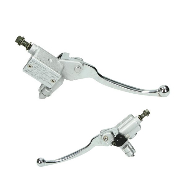 remhendel DMP + reservoir rechts aluminium agility