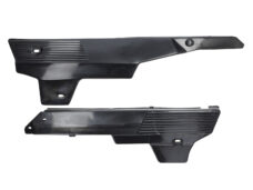 Zijschermset DMP set model p+k (N) zwart — geschikt voor Puch Maxi