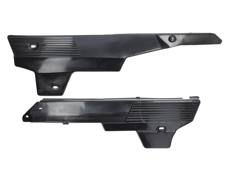 Zijschermset DMP set model p+k (N) zwart — geschikt voor Puch Maxi