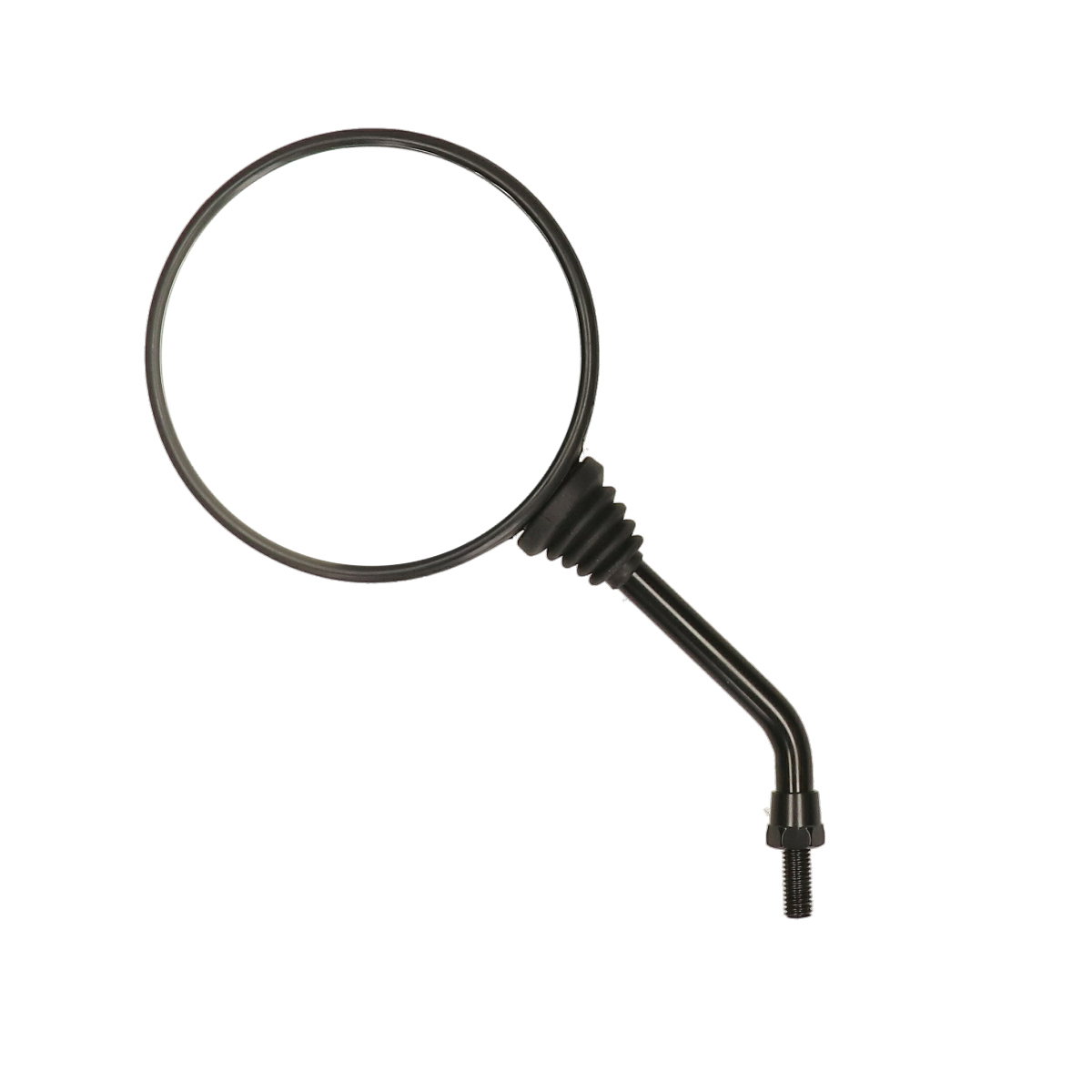 Ronde zwarte spiegel links rechts voor AGM VX50 BTC Riva GY6 scooter