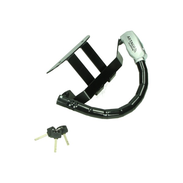 Artago Antirobos stuurslot met alarm voor Kymco New Like scooter
