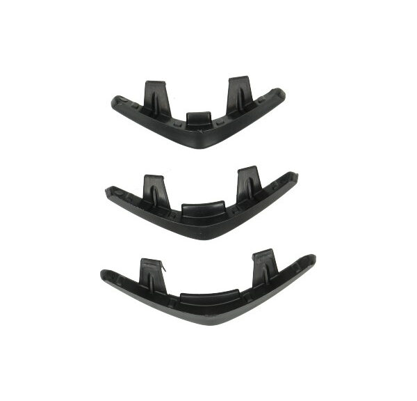 Sierstripset DMP voorscherm midden /4 zwart mat primavera